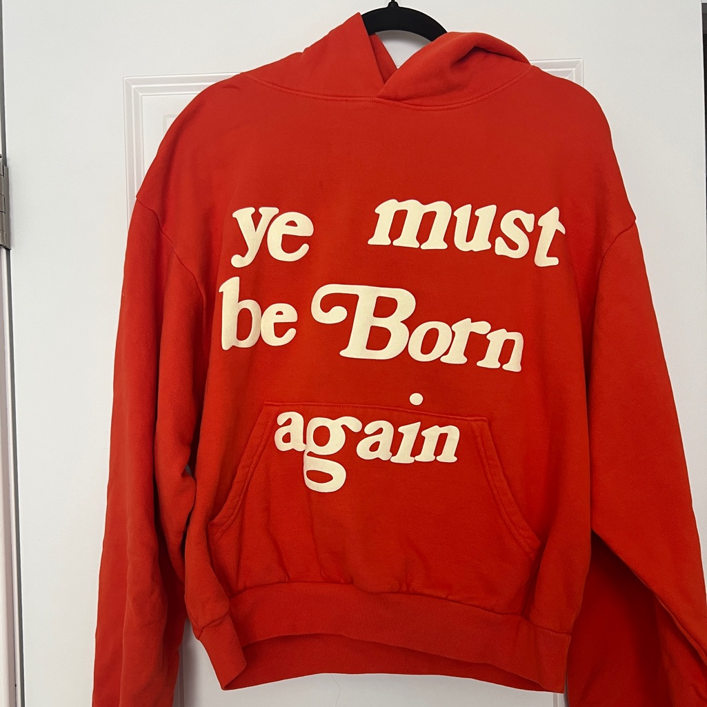 Yeezy Cactus Plant Flea Market Born Again Hooded Sweatshirt Size Medium